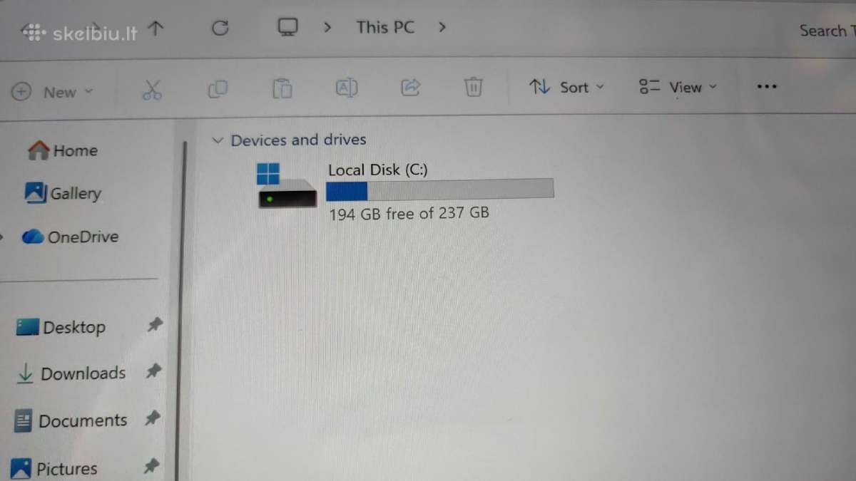 Hp Elitebook 1040 G3 Win11pro 16/256gb i5(6)cpu - nuotraukos Nr. 7
