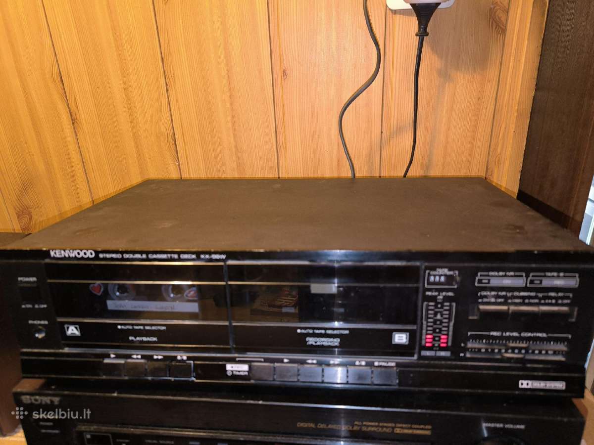 Kasetine Decc Kenwood .tehcnics.sony.philips. - nuotraukos Nr. 2