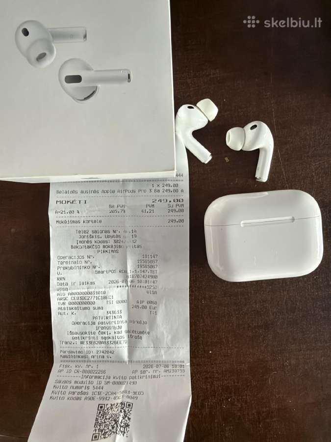 Apple Watch 11 titanium 46mm & Airpods 3 Pro - nuotraukos Nr. 7