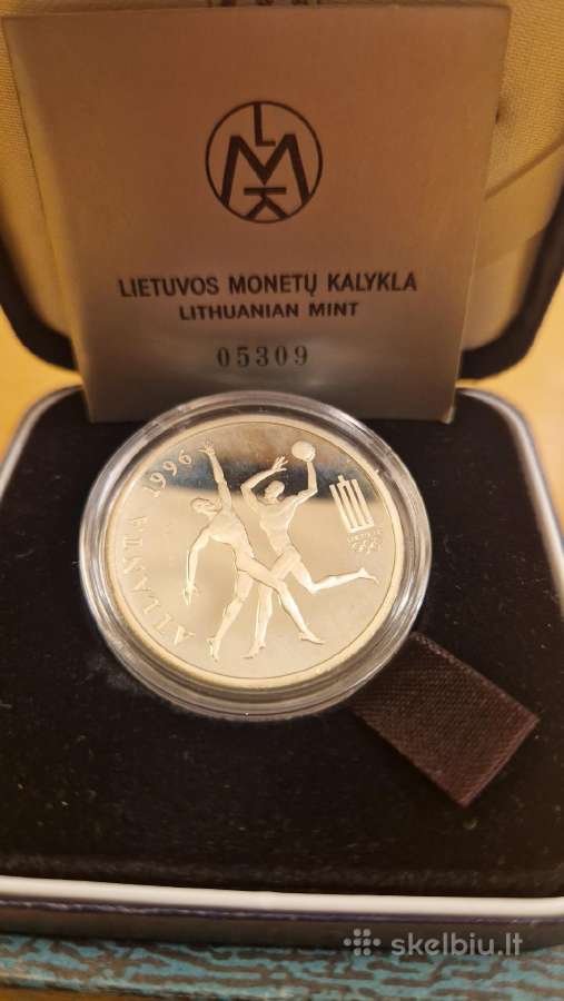 1996m. 50 LT Xxvi olimpinėms žaidynėms Atlantoje - nuotraukos Nr. 3