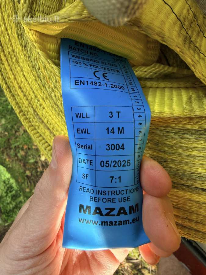 Stropai kėlimo lynas - nuotraukos Nr. 2