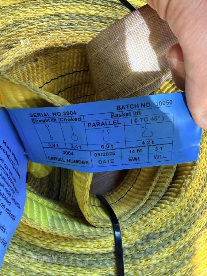 Stropai kėlimo lynas - nuotraukos Nr. 3