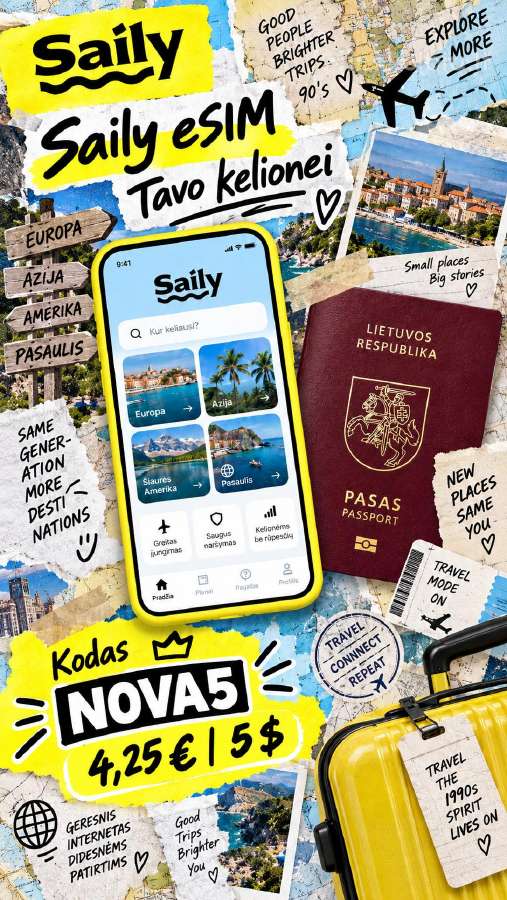 Saily esim nuolaidos kodas Nova5 - 5$ 4,25€ - nuotraukos Nr. 16