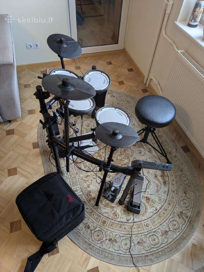Roland Td-07 + Pearl Eliminator 2052c + kėdė - nuotraukos Nr. 2