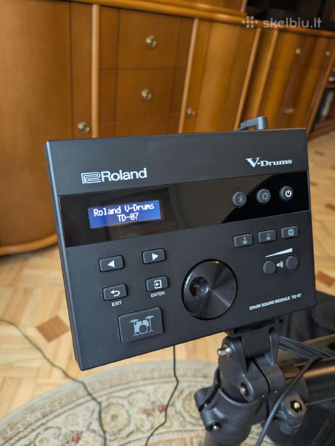 Roland Td-07 + Pearl Eliminator 2052c + kėdė - nuotraukos Nr. 5