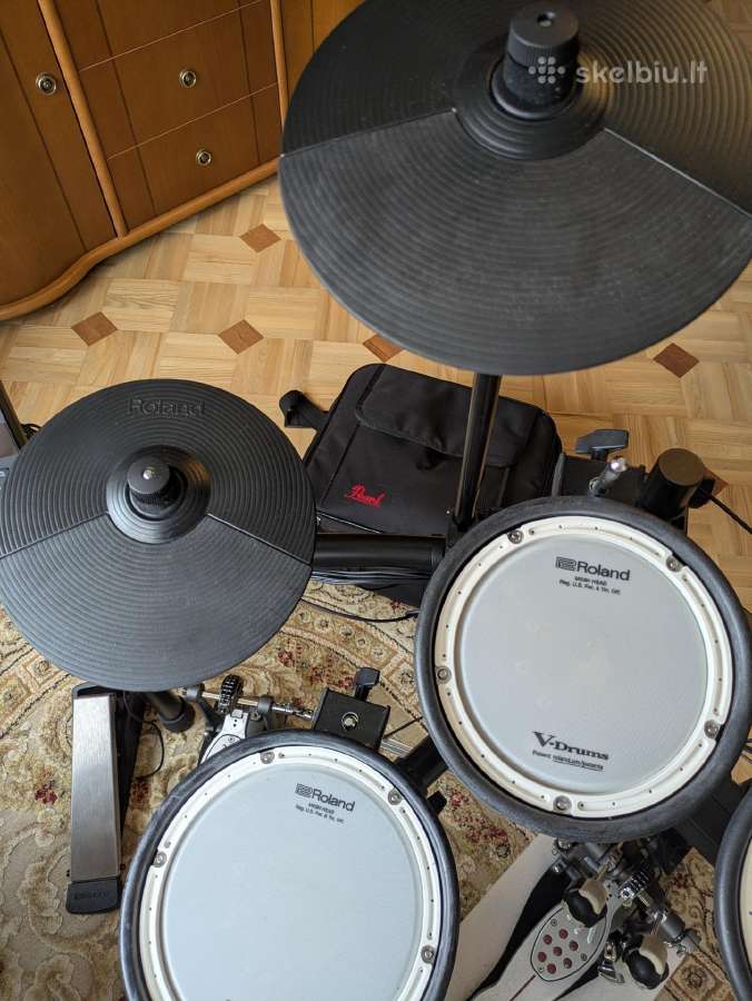 Roland Td-07 + Pearl Eliminator 2052c + kėdė - nuotraukos Nr. 8