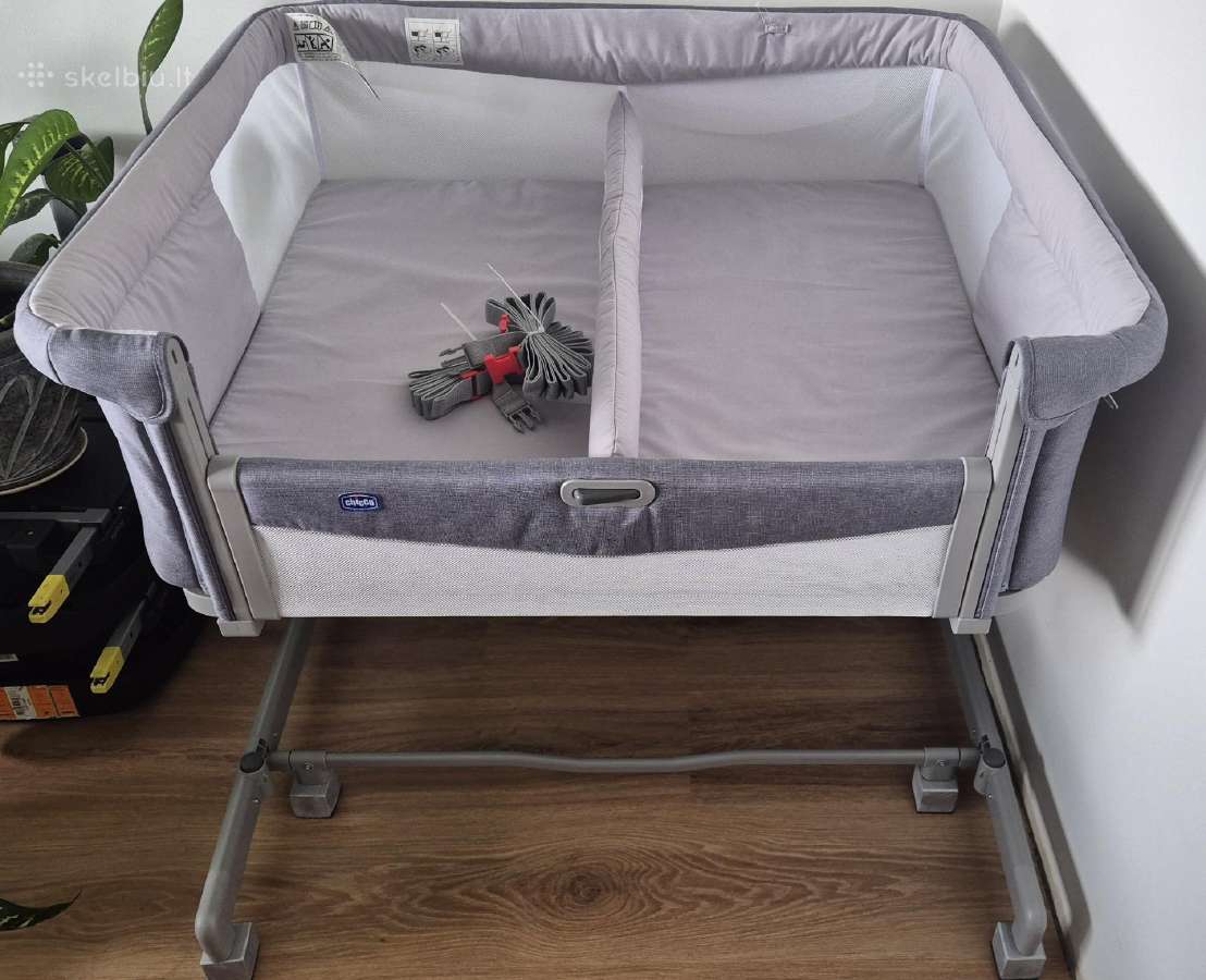 Lovytė dvynukams - Chicco Next2me twins - nuotraukos Nr. 2