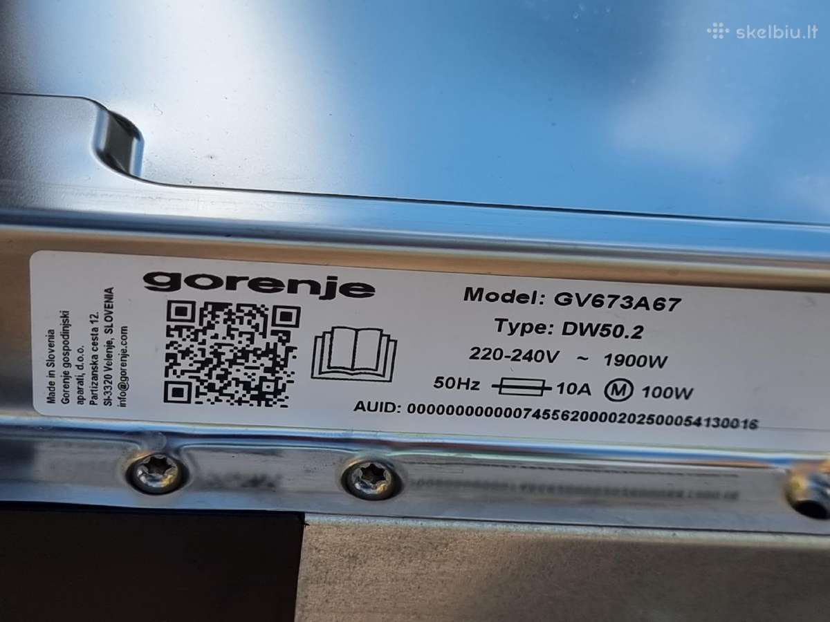 Nauja Gorenje Gv673a67, A klasės+ garantija - nuotraukos Nr. 28