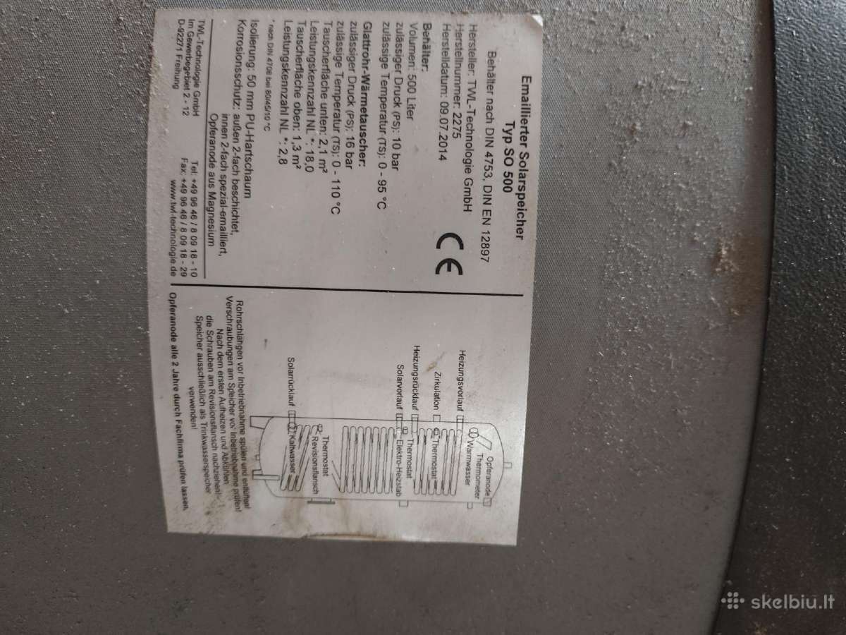 Akumuliacinė talpa - nuotraukos Nr. 2