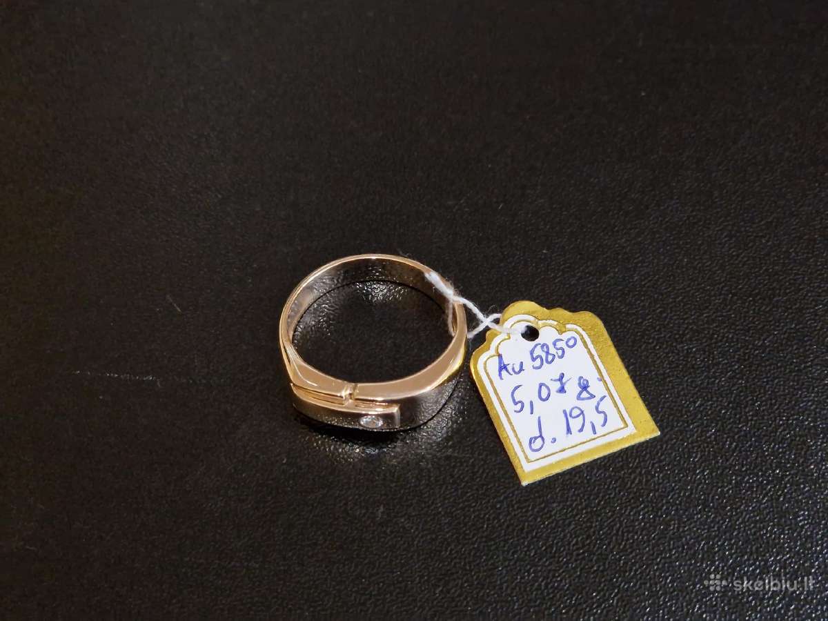Auksiniai žiedai nuo 67 Eur - nuotraukos Nr. 26