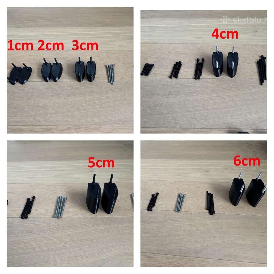 BMC Ics Aero Clip-on Extensions pakėlimo spaceriai - nuotraukos Nr. 3