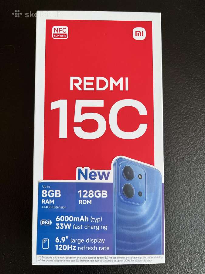 Xiaomi redmi 15c 128 GB - nuotraukos Nr. 3