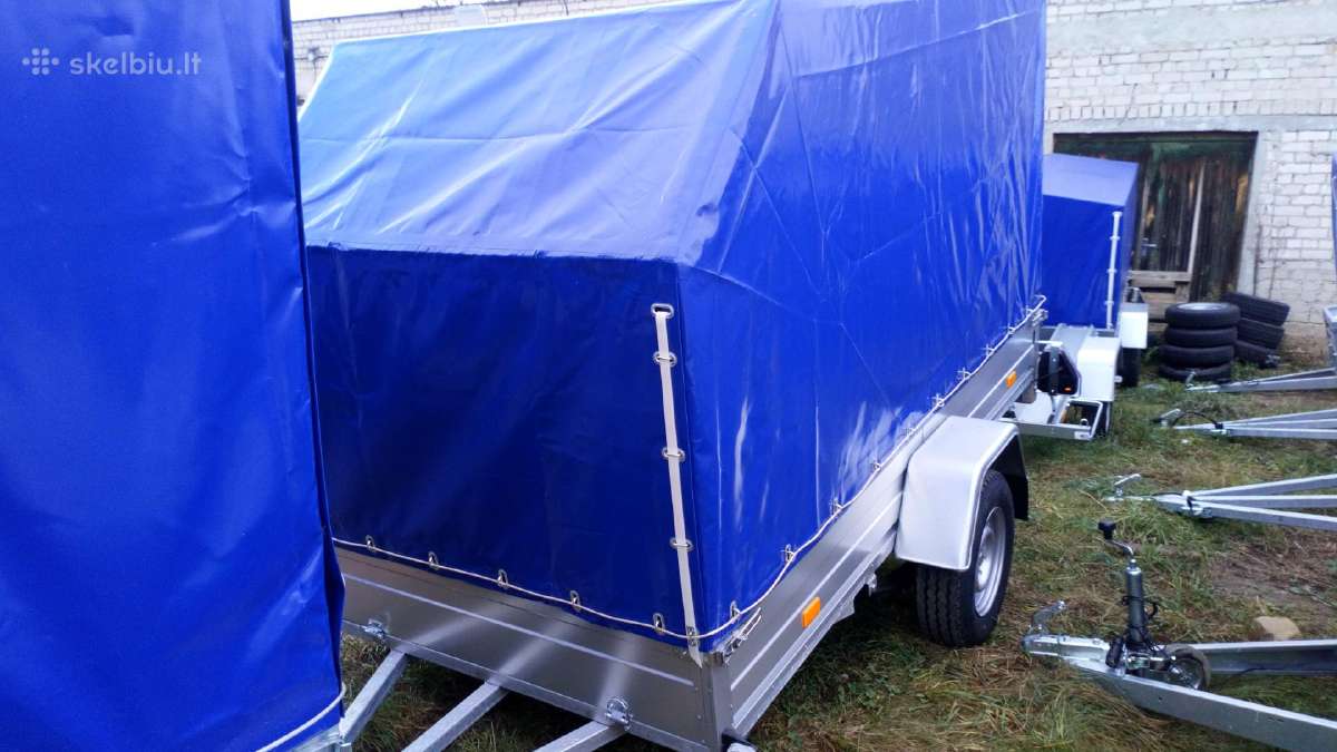 Parduodama itin tvirta 3m priekaba su tentu - nuotraukos Nr. 8