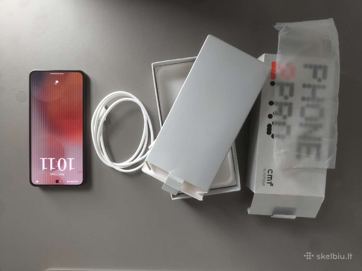 Cmf phone 2 Pro 128 GB juodas - nuotraukos Nr. 11