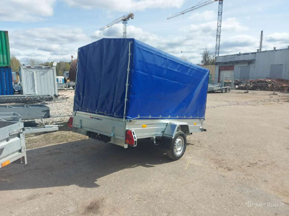 2,7m nauja su/be tento linginė priekaba Rydwan - nuotraukos Nr. 22