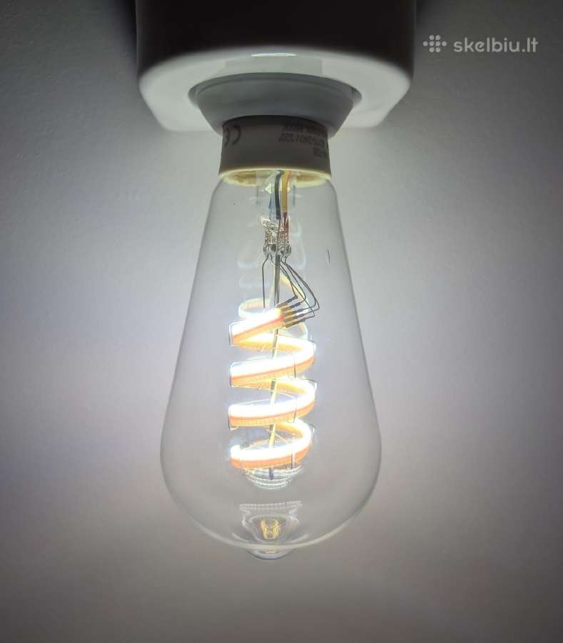 Išmanioji LED lemputė Moes E27 Vintage Rgb WiFi - nuotraukos Nr. 4