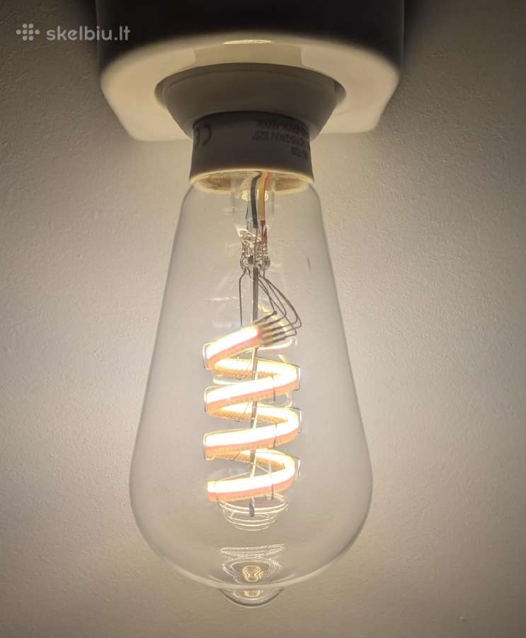 Išmanioji LED lemputė Moes E27 Vintage Rgb WiFi - nuotraukos Nr. 5