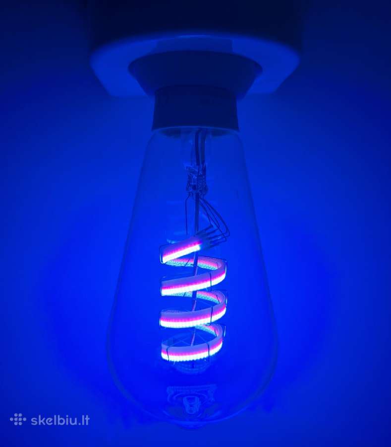 Išmanioji LED lemputė Moes E27 Vintage Rgb WiFi - nuotraukos Nr. 6