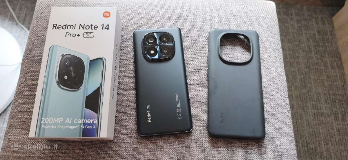 Xiaomi Redmi Note 14 Pro+ 5G 12/512gb – dėžutė, dė - nuotraukos Nr. 2