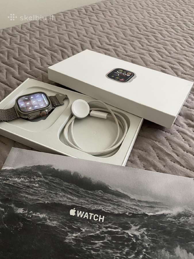 Apple Watch Ultra 2 49 mm Natural Titanium – A2986 - nuotraukos Nr. 5