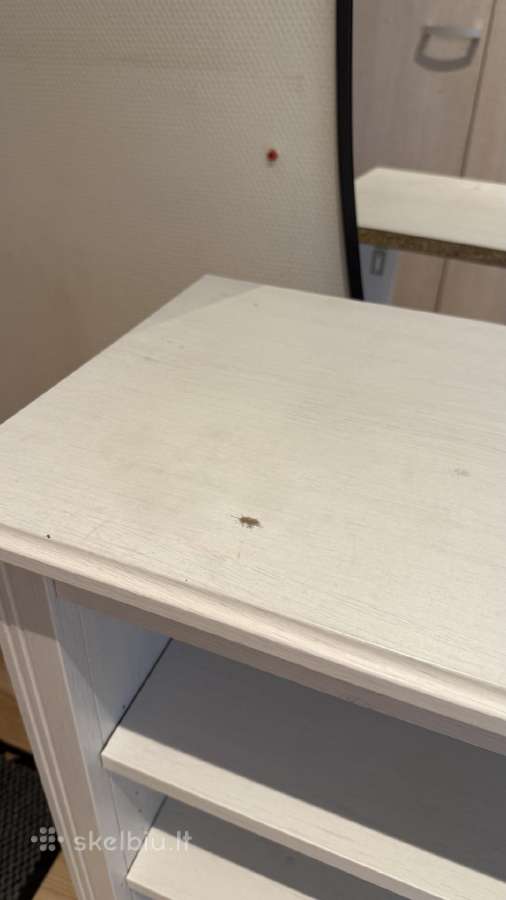 Ikea Spintelė 120x85 Balta - nuotraukos Nr. 3
