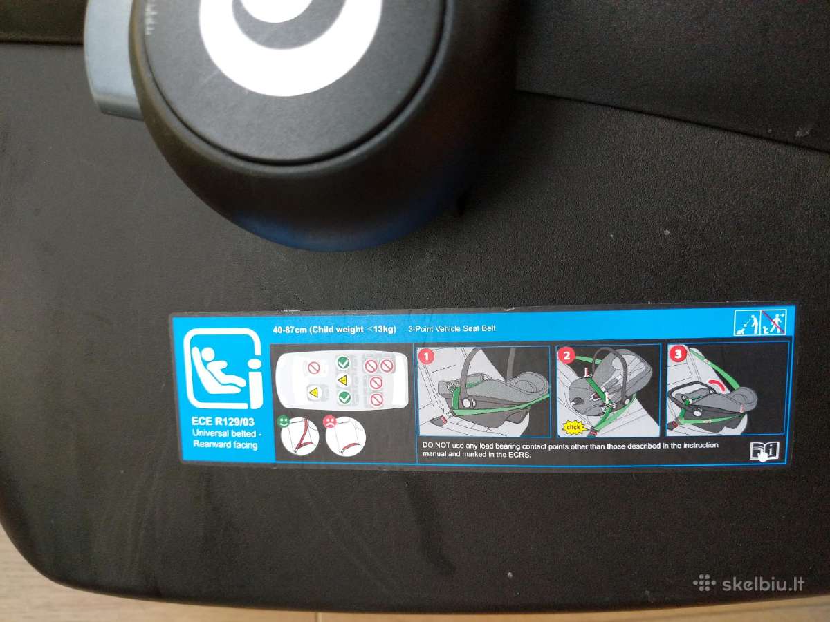 Tutis Elo Lux i-size automobilinė kėdutė su Isofix - nuotraukos Nr. 2