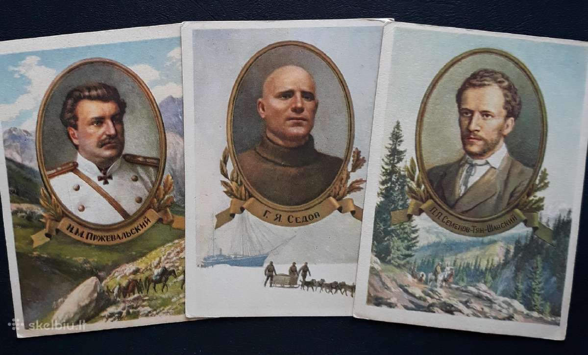 Rinkinys 1957 Keliautojai 12vnt - nuotraukos Nr. 4