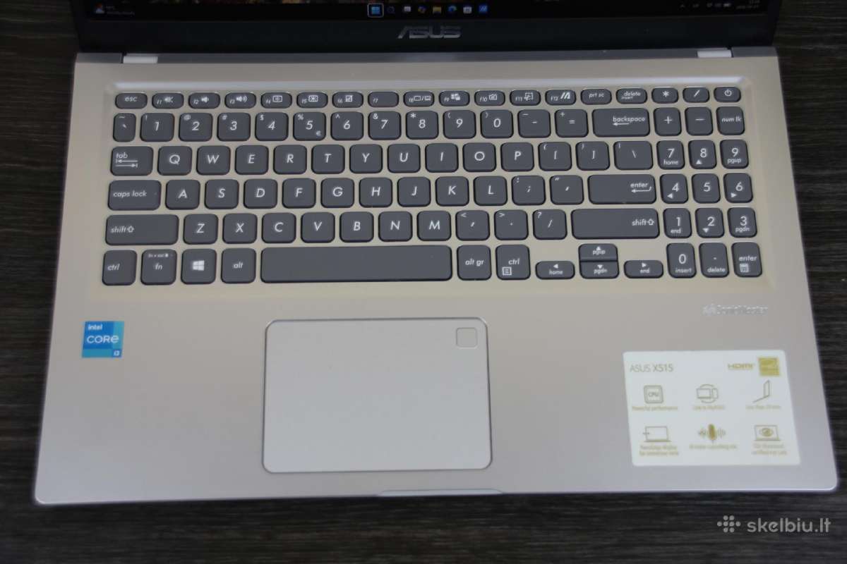 Asus Vivobook X515ea i3-11gen 16gb fullhd - nuotraukos Nr. 2