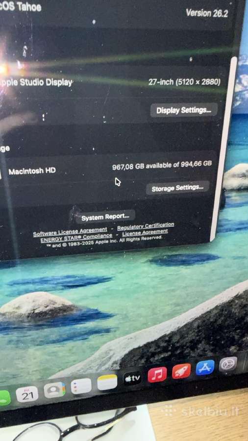 Mac Mini M4 10c Cpu 10c Gpu 32gb RAM 1tb SSD - nuotraukos Nr. 4