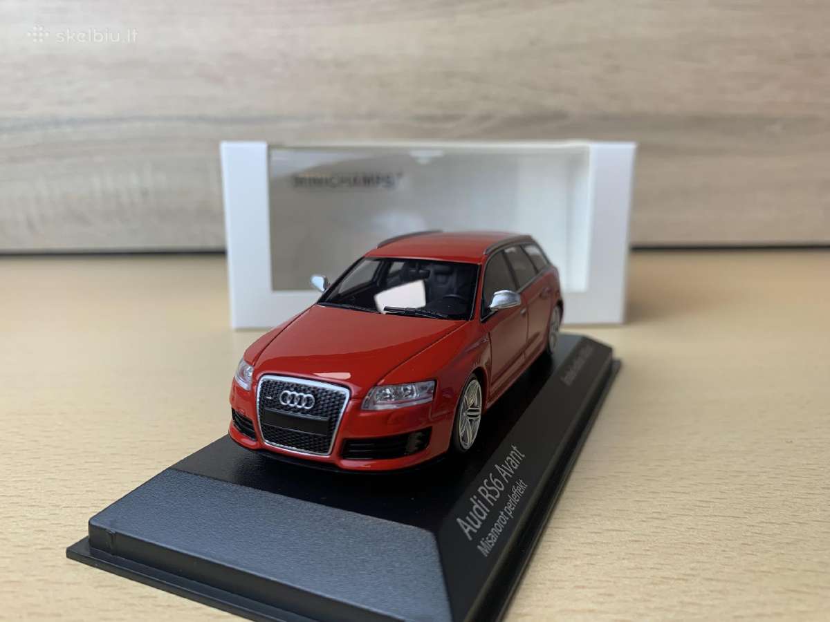 Audi RS 6 Avant, 2007 - 1:43 Minichamps - nuotraukos Nr. 2