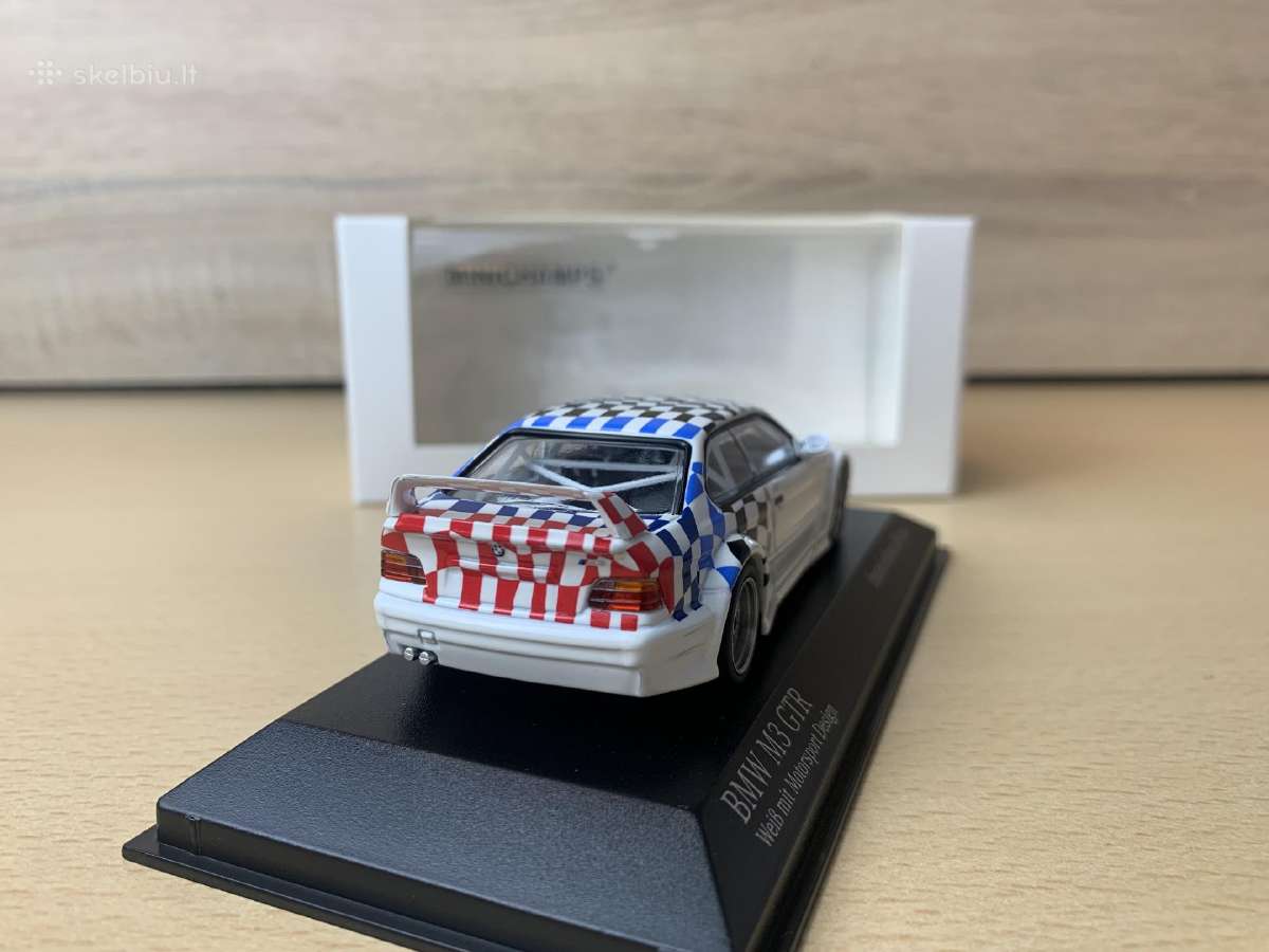 Bmw M3 (E36) Gtr, 1993 - 1:43 Minichamps - nuotraukos Nr. 3