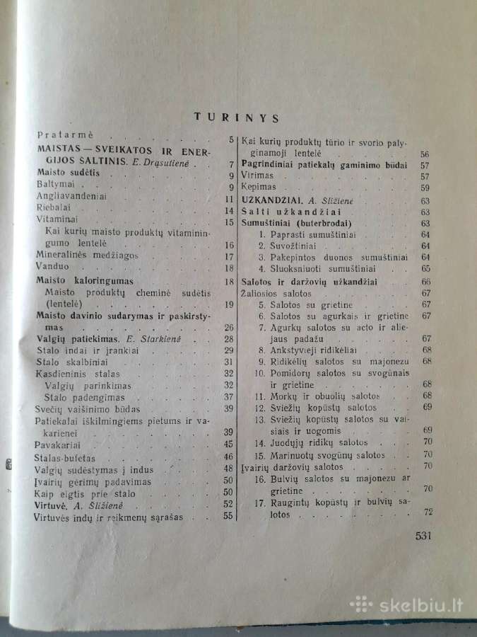 Knyga "Valgių gaminimas" 1956m. - nuotraukos Nr. 7