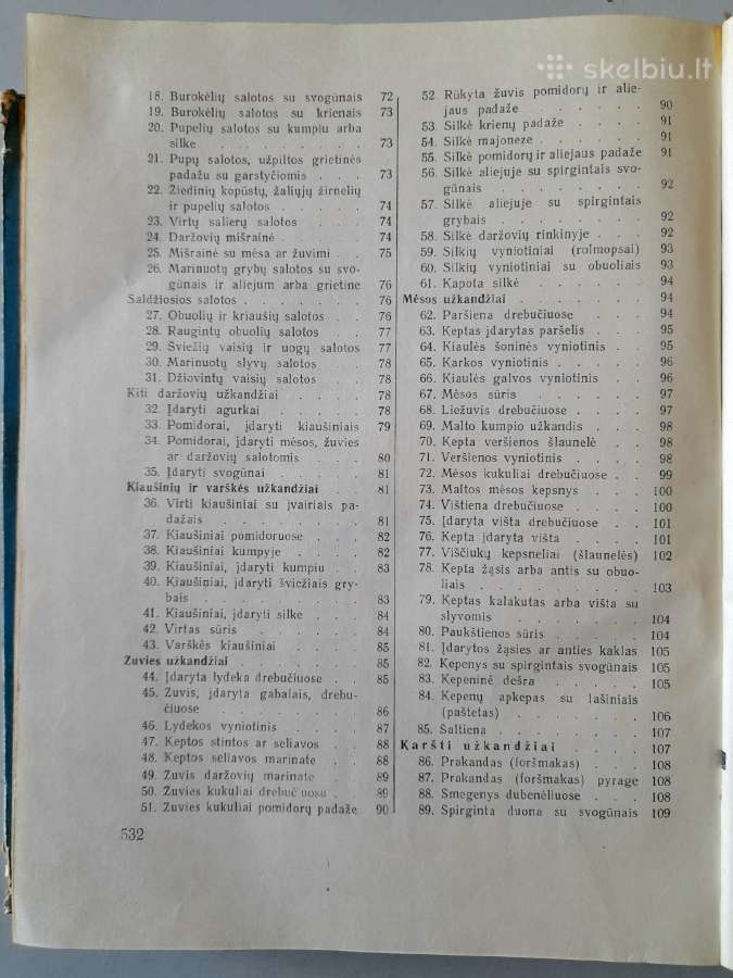 Knyga "Valgių gaminimas" 1956m. - nuotraukos Nr. 8