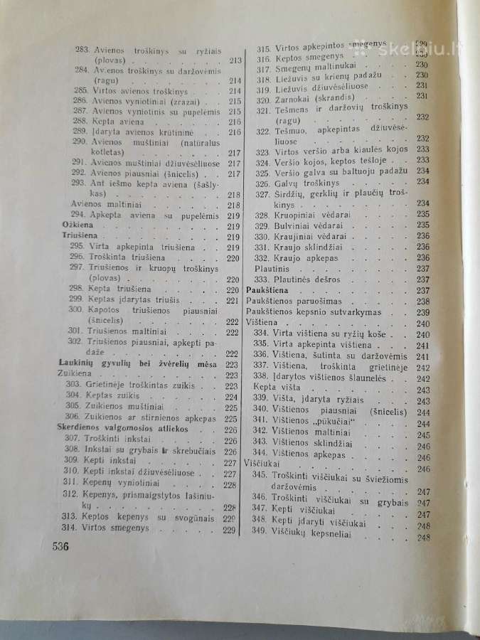 Knyga "Valgių gaminimas" 1956m. - nuotraukos Nr. 12