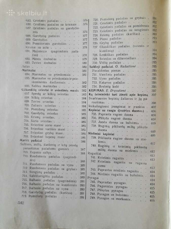 Knyga "Valgių gaminimas" 1956m. - nuotraukos Nr. 18