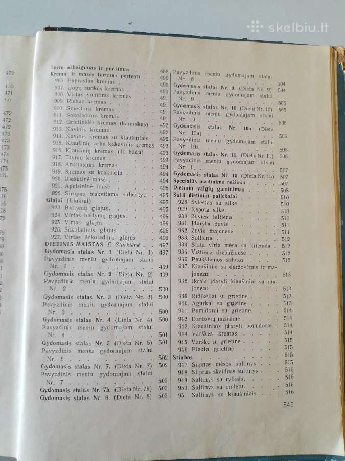 Knyga "Valgių gaminimas" 1956m. - nuotraukos Nr. 21