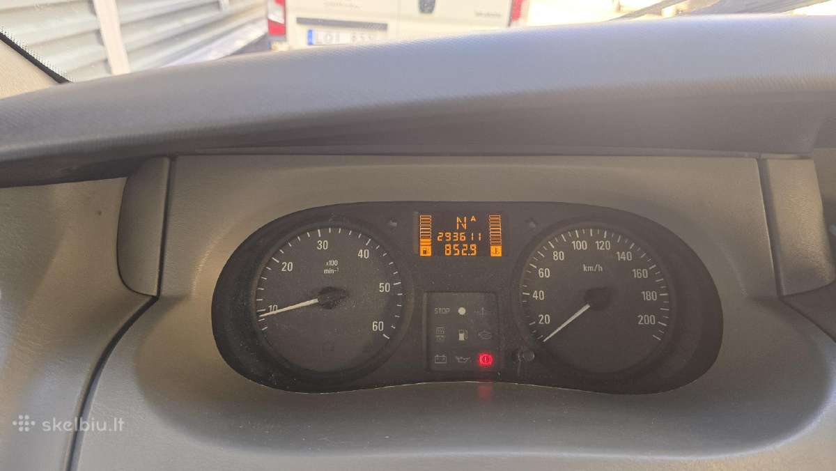 Opel vivaro - nuotraukos Nr. 6