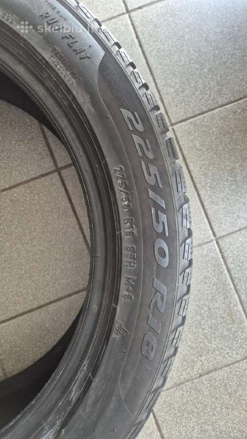 Komplektas žieminių 225/50 R18 Pirelli - nuotraukos Nr. 7
