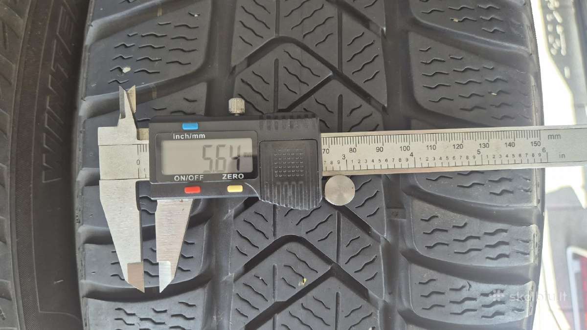 Komplektas žieminių 225/50 R18 Pirelli - nuotraukos Nr. 2