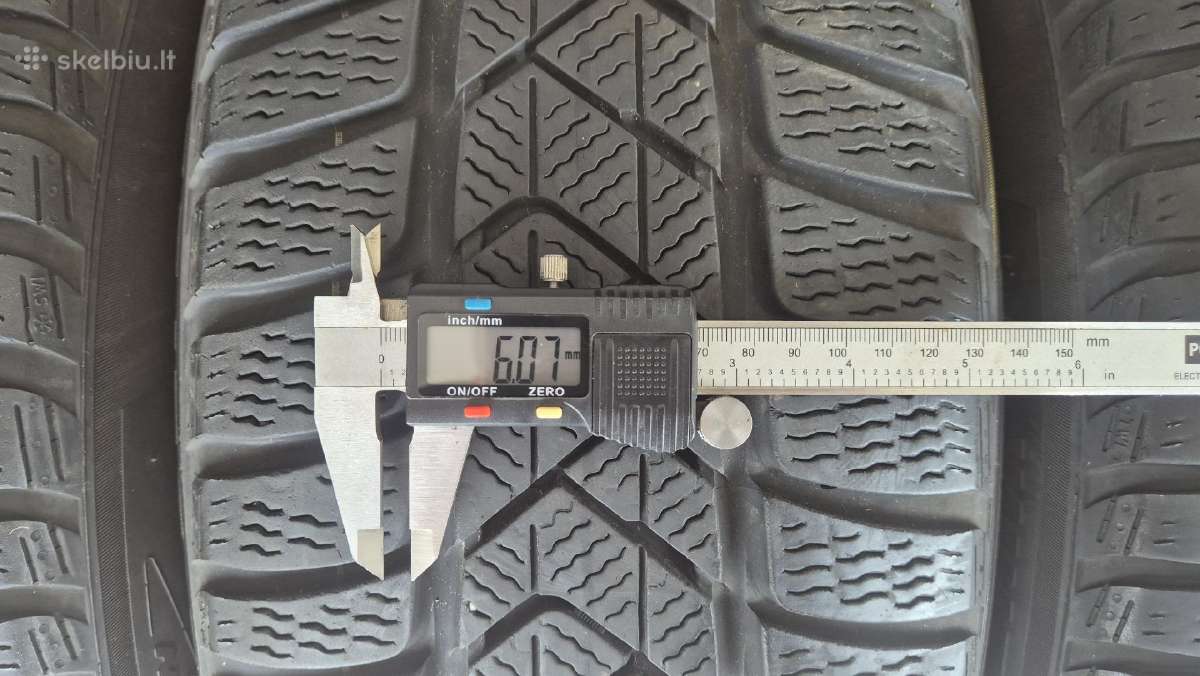 Komplektas žieminių 225/50 R18 Pirelli - nuotraukos Nr. 4