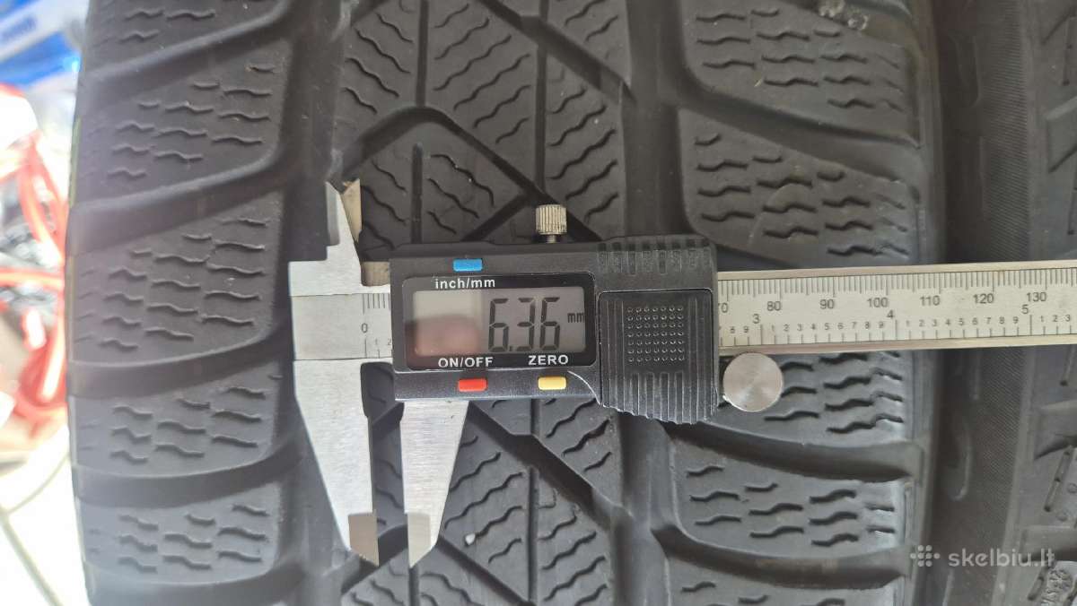Komplektas žieminių 225/50 R18 Pirelli - nuotraukos Nr. 5