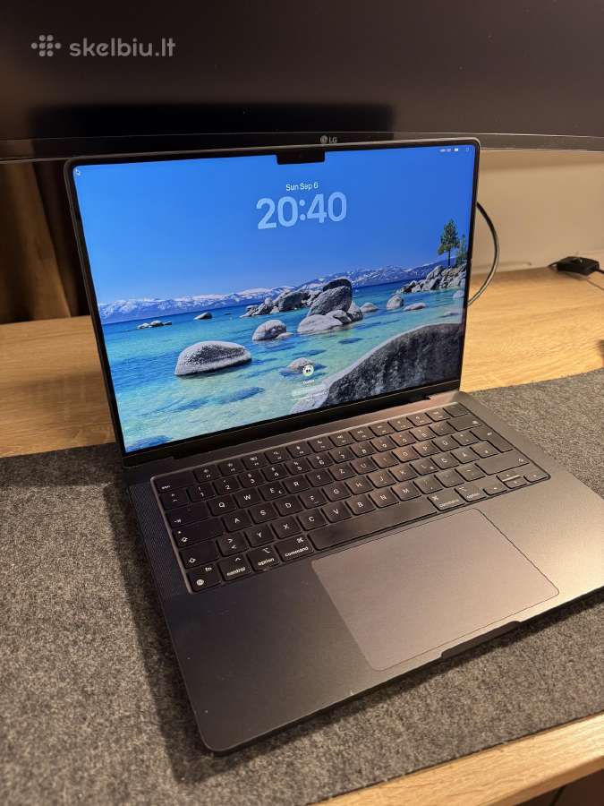 MacBook Pro 14 M4, 16gb/512gb, Space Black - nuotraukos Nr. 2