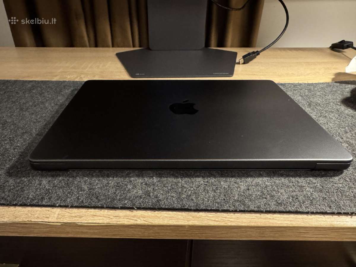 MacBook Pro 14 M4, 16gb/512gb, Space Black - nuotraukos Nr. 7