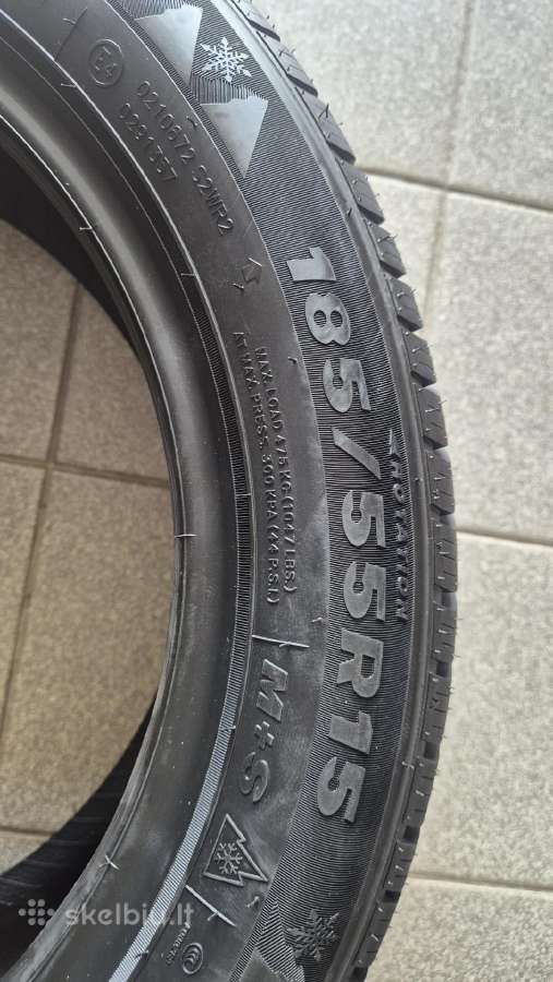 Naujos žieminės 185/55 R15 Tracmax ir Platin - nuotraukos Nr. 4