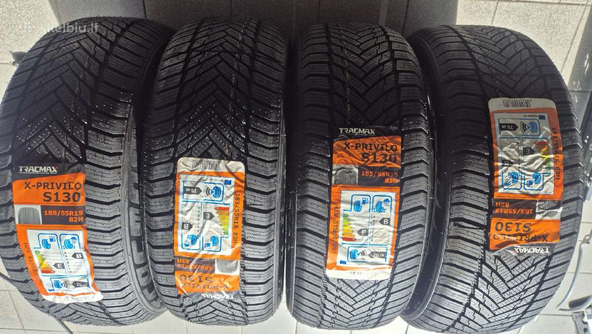 Naujos žieminės 185/55 R15 Tracmax ir Platin - nuotraukos Nr. 2