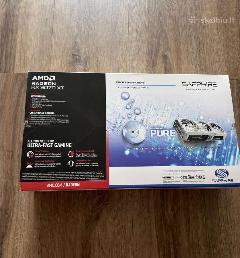 Rx 9070xt - nuotraukos Nr. 2