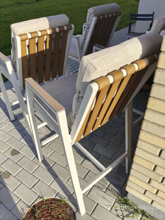 Lauko baro kėdes - nuotraukos Nr. 4