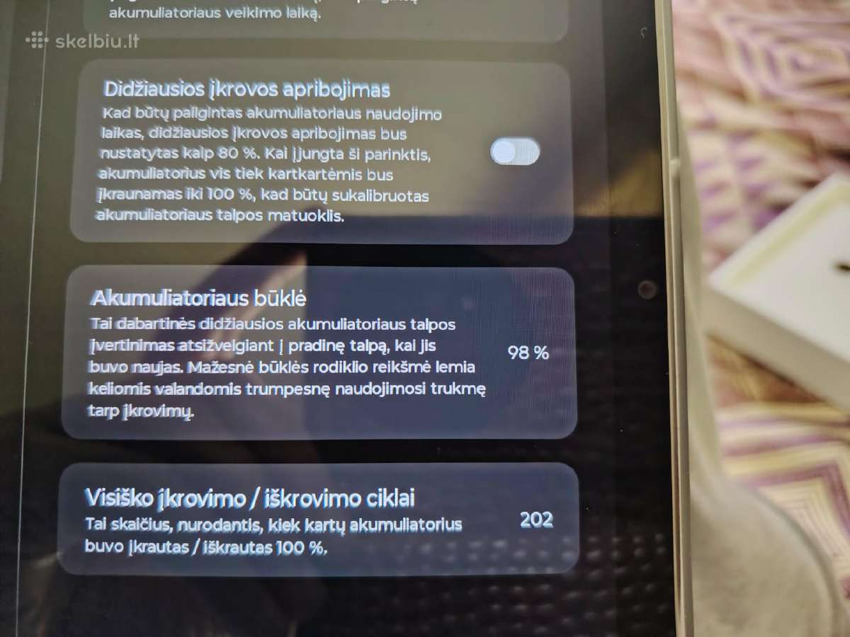 Planšetinis kompiuteris Lenovo Tab Tb311xu - nuotraukos Nr. 4