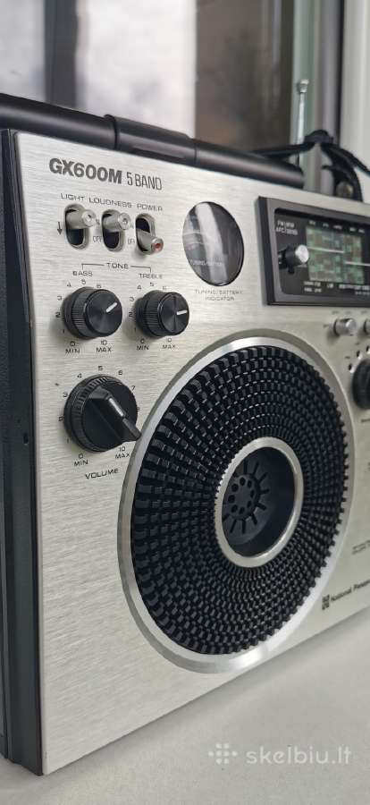 Panasonic Gx600m Rf-1150mb Fm/lw/mw/sw Radijas - nuotraukos Nr. 11