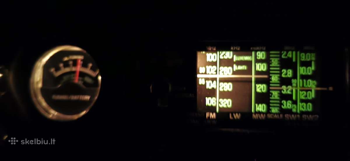 Panasonic Gx600m Rf-1150mb Fm/lw/mw/sw Radijas - nuotraukos Nr. 22